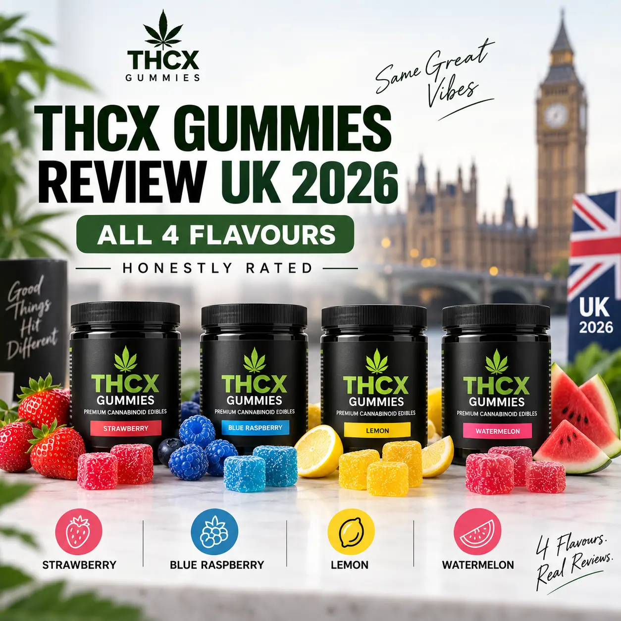 THCX Gummies Review UK 2026 — All 4 Flavours Honestly Rated THCX Gummies Review UK 2026 — All 4 Flavours Honestly Rated