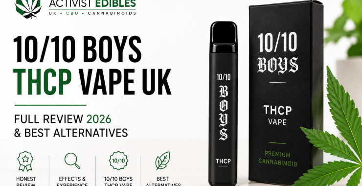 10/10 Boys THCP Vape UK — Full Review 2026 & Best Alternatives