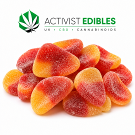 HHCP Gummies Happy Peaches UK — 7mg HHCP Per Gummy
