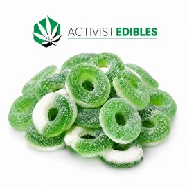 CBD Gummies UK | CBD Apple Rings — 70mg Per Gummy