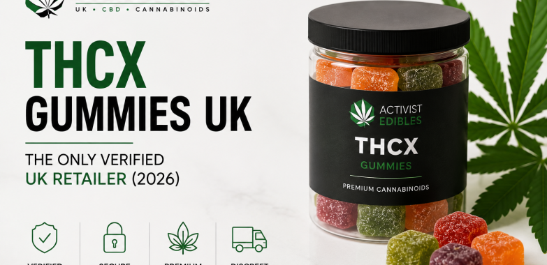 Buy THCX Gummies UK — The Only Verified UK Retailer (2026)