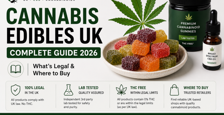 Cannabis Edibles UK — Complete Guide 2026 | What’s Legal & Where to Buy