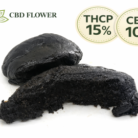 THCP Squidgy Black Hash 100g Bar