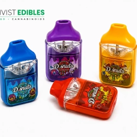 Donuts V3 Switch THCP Pod UK | 2ml Dual Chamber | 20% THCP | Switch Function | UK Compliant