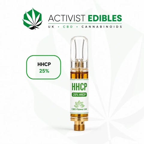 HHCP Cartridge UK 1ml CCELL 25 HHCP 9 Flavours 510 Compatible (2)