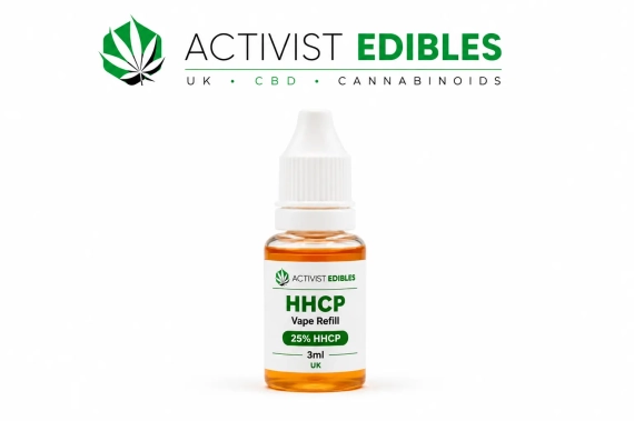 HHCP Vape Refill UK 3ml 25% HHCP Live Resin Terpenes 8 Flavours