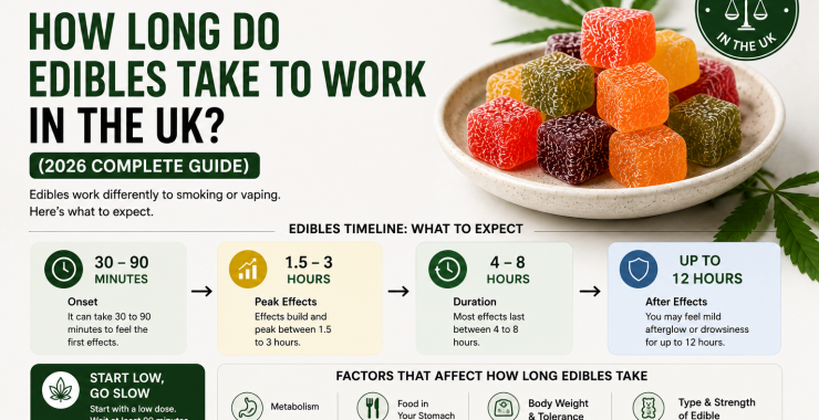 How Long Do Edibles Take to Work in the UK? (2026 Complete Guide)