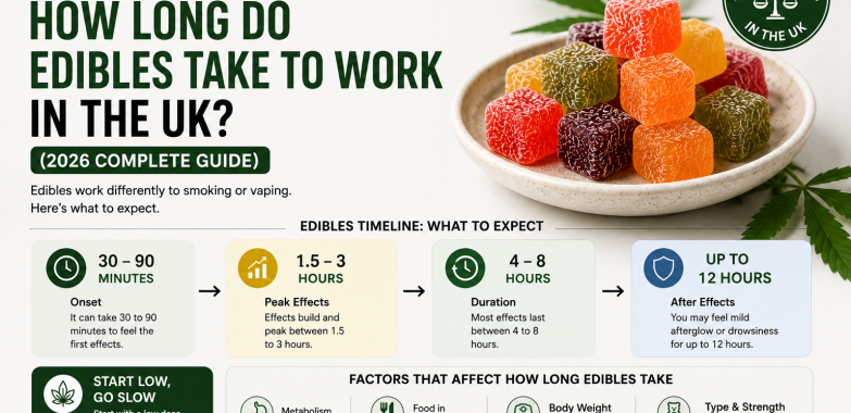How Long Do Edibles Take to Work in the UK? (2026 Complete Guide)