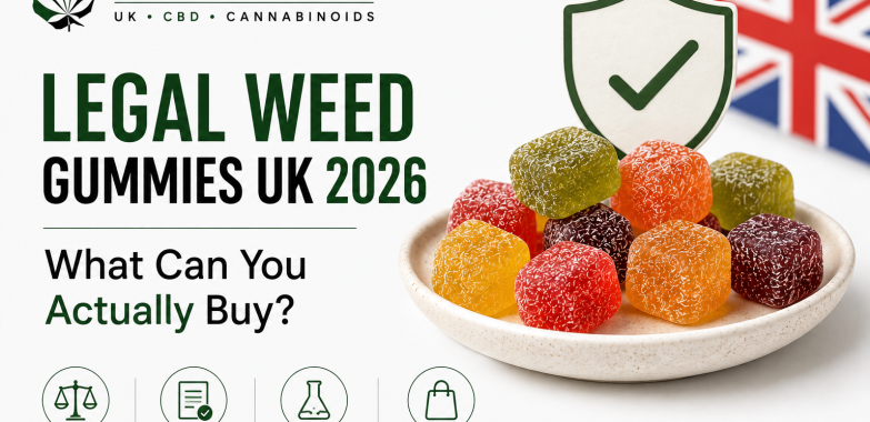 Legal Weed Gummies UK 2026 — What Can You Actually Buy?