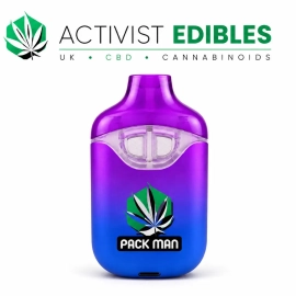 Pack Man Dual Flavour HHCP Filled Vape 1.0ml (UK COMPLIANT)