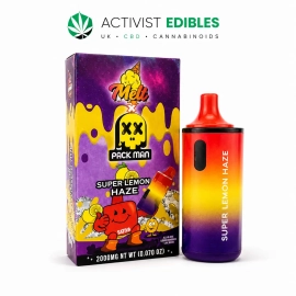 Pack Man X Melt Digital LCD | THCP Filled Vape 1ml | UK COMPLIANT