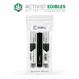 Random Flavour HHCP Cartridges With 2 1ml Refill Carts & 510 Battery | UK Compliant