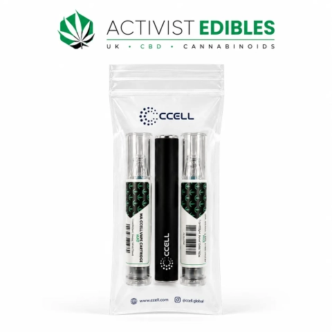 Random Flavour HHCP Cartridges With 2 1ml Refill Carts & 510 Battery UK Compliant