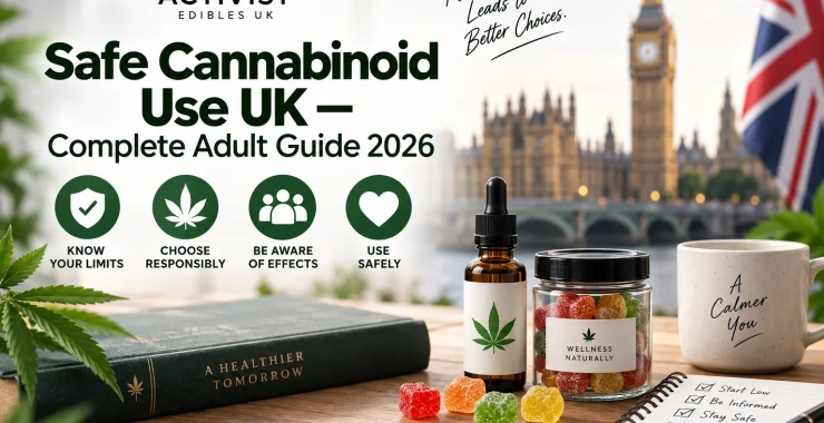 Safe Cannabinoid Use UK — Complete Adult Guide 2026