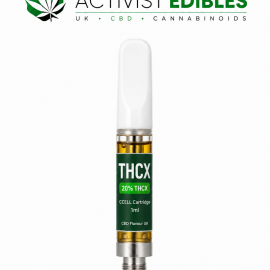 THCX CCELL Vape Cartridge 1ml | 20% THCX | 10 Flavours | CBD Flower UK