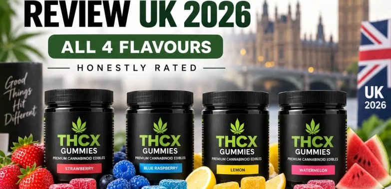 THCX Gummies Review UK 2026 — All 4 Flavours Honestly Rated