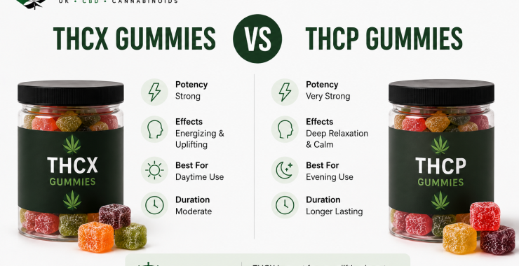THCX Gummies vs THCP Gummies UK — Which Should You Buy? (2026)