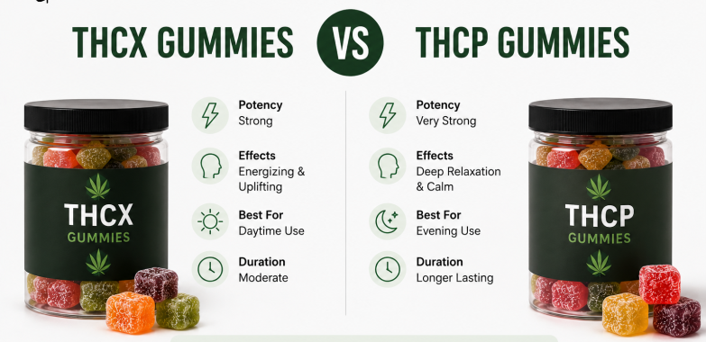 THCX Gummies vs THCP Gummies UK — Which Should You Buy? (2026)