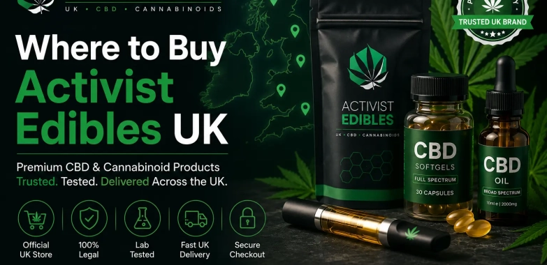Where to Buy Activist Edibles UK