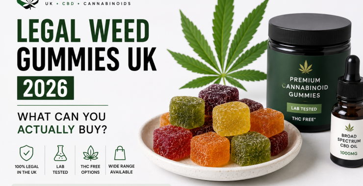 Legal Weed Gummies UK 2026 — What Can You Actually Buy?